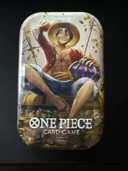 One Piece Tin Set Vol. 2 -Monkey.D.Luffy (Sealed) - Image 1