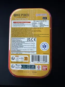 One Piece Tin Set Vol. 2 -Monkey.D.Luffy (Sealed) - Image 2