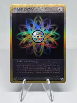 Pokemon TCG Rainbow Energy EX Ruby & Sapphire 95/109 Reverse Holo Rare Vintage - Image 1