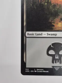 15x Swamp V.3 - Universes Beyond: Warhammer 40,000 - Magic The Gathering MTG NM - Image 5