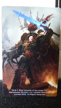 NECRONS MAGIC THE GATHERING WARHAMMER 40K UNIVERES BEYOND COLLECTORS COIN - Image 2