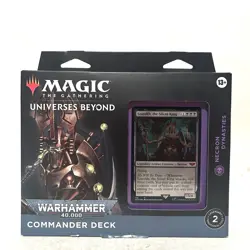 Magic The Gathering Universes Beyond Warhammer 40K Commander Necron Dynasties - Image 1