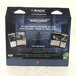 Magic The Gathering Universes Beyond Warhammer 40K Commander Necron Dynasties - Image 2