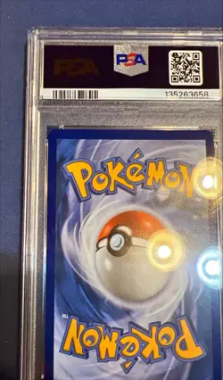 2025 POKEMON CENTER EN-ME BLACK STAR PROMO 009 ALAKAZAM ETB PSA 9 009 - Image 4