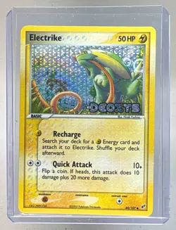 Electrike 2005 Pokemon EX Deoxys #60 Reverse Holo - Image 1