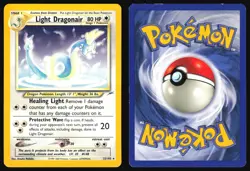 POKEMON LIGHT DRAGONAIR 22/105 NEO DESTINY RARE MP - Image 1