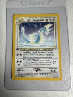 Light Dragonair 22/105 1st Edition Rare Neo Destiny WOTC Vintage Pokemon - Image 1