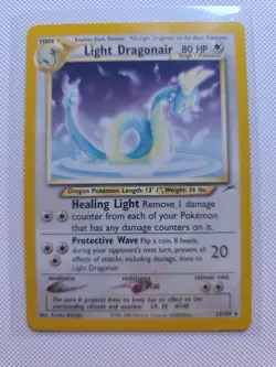 Pokemon TCG Light Dragonair Neo Destiny 22/105 Non-Holo Rare Card - Image 1
