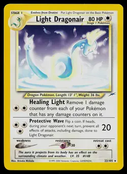 Pokemon Card - Light Dragonair Neo Destiny 22/105 Rare - Image 1
