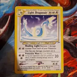 Pokemon Cards: Neo Destiny Rare: Light Dragonair 22/105 - Image 1