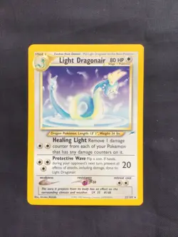 Pokemon Cards: Neo Destiny Rare: Light Dragonair 22/105 - Image 1