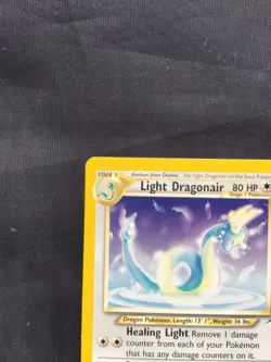Pokemon Cards: Neo Destiny Rare: Light Dragonair 22/105 - Image 2