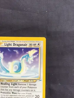 Pokemon Cards: Neo Destiny Rare: Light Dragonair 22/105 - Image 3