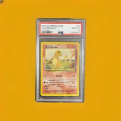 Charmander 46/102 - Carta Pokemon Set Base ITA - GEM MINT - Gradata PSA 10 - Image 1