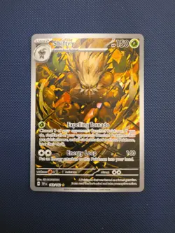 Pokemon TCG Shiftry 163/162 Temporal Forces Illustration Rare - Image 1
