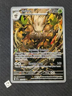 Shiftry 163/162 - Temporal Forces Illustration Rare Pokemon TCG NM - Image 1