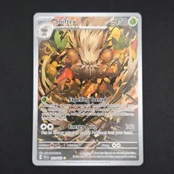 Pokemon TCG Card Shiftry 163/162 Temporal Forces Illustration Rare - NM - Image 1