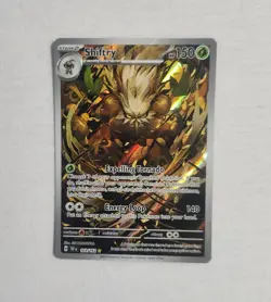 Shiftry 163/162 Illustration Rare Pokemon TCG Temporal Forces NM - Image 1