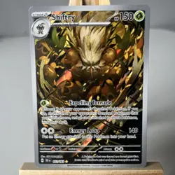 Pokemon TCG: Shiftry 163/162 Temporal Forces Illustration Rare NM - Image 1