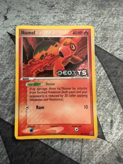 Numel Ex Deoxys Stamped Reverse Holo 68/107 Pokemon TCG - LP - Image 1