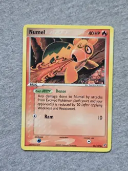 Pokemon TCG Numel EX Deoxys 68/107 Regular Common - Image 1