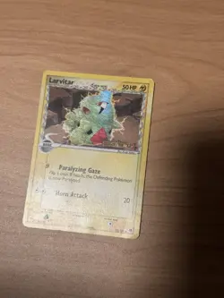 Pokemon Larvitar 52/101 EX Dragon Frontiers Reverse Holo Common 50 HP - Image 2