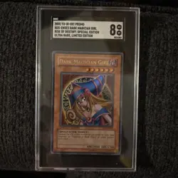2005 Yu-Gi-Oh! Special Edition Ultra Rare Dark Magician Girl #RDS-ENSE2 sgc 8 - Image 1