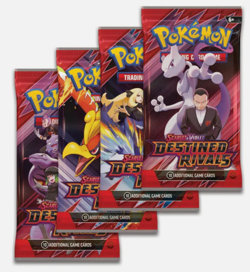 (Lot of 4) Pokemon TCG Booster Pack | Destined Rivals | Sealed | English #6 - Image 1