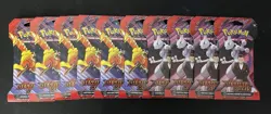 Pokemon Destined Rivals Sleeved Booster Pack LOT of 10 Sealed Packs - Image 1