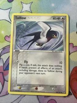 Taillow 80/107 - MP EX Deoxys - 2005 Common Pokemon TCG Card - Image 1