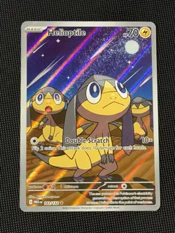 Helioptile 143/132 Mega Evolution Pokemon Card Near Mint - Image 1