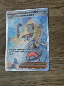 Pokemon TCG Lillie’s Determination 169/132 Me01: Mega Evolution Full Art NM - Image 2
