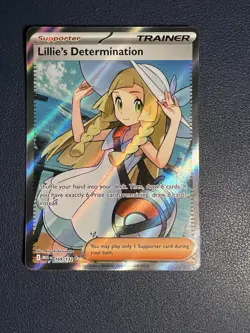 Pokemon TCG Lillie’s Determination 169/132 Me01: Mega Evolution Full Art NM - Image 2