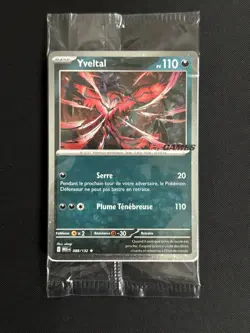 Pokemon TCG - Yveltal 088/132 - EB Games Stamped Promo SEALED - NM/M - French FR - Image 1