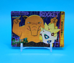 Pokemon Card Japanese - Togepi & Drowzee #216 - Bandai - Anime Collection - Holo - Image 1