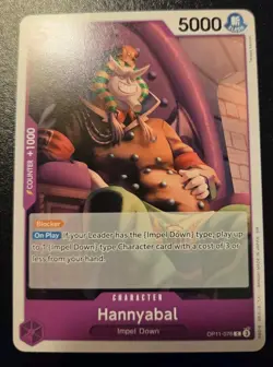 Hannyabal OP11-076 Common A Fist Of Divine Speed One Piece Card Game - Image 1