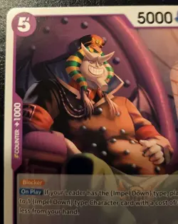Hannyabal OP11-076 Common A Fist Of Divine Speed One Piece Card Game - Image 2