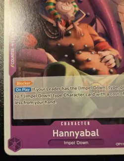 Hannyabal OP11-076 Common A Fist Of Divine Speed One Piece Card Game - Image 4