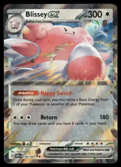 Blissey ex SV06: Twilight Masquerade 134/167 Pokemon Card - Image 1