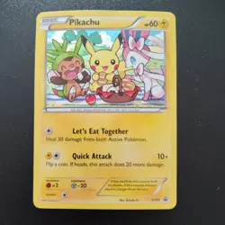 Pokemon Pikachu TCG XY95 XY Black Star Promo Holo Card 13 - Image 1