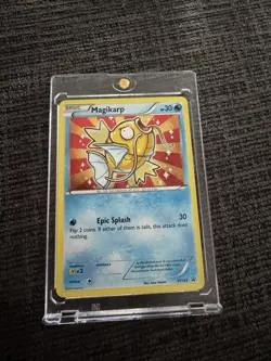 Pokemon TCG Magikarp XY143 Holo Promo Card - Image 1