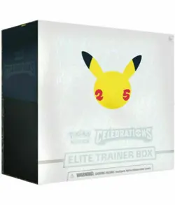 Pokemon TCG: 25th Anniversary Celebrations Elite Trainer Box Factory Sealed 820650809439 - Image 1