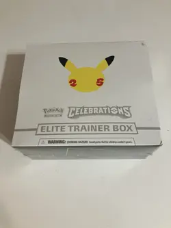 Pokemon TCG Celebrations ETB 25th Anniversary Elite Trainer Box Factory Sealed 820650809439 - Image 1