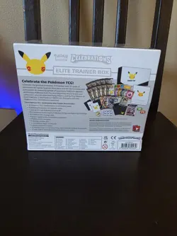 Pokemon TCG Celebrations ETB 25th Anniversary Elite Trainer Box Factory Sealed 820650809439 - Image 2