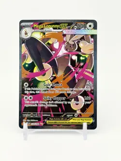 Mega Lopunny ex 128/094 Me02: Phantasmal Flames Holo Pokemon Card- Just Pulled! - Image 1