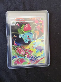 Ivysaur 134/132 Illustration Rare Mega Evolution Holo Pokemon Card NM - Image 1