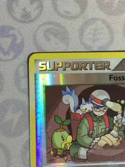 D1401 POKEMON TCG MYSTERIOUS TREASURES FOSSIL EXCAVATOR 111 REVERSE HOLO MP U - Image 3