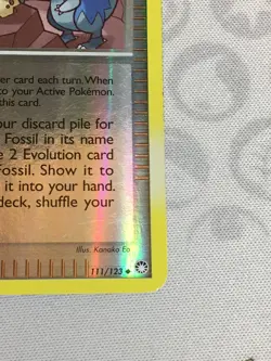 D1401 POKEMON TCG MYSTERIOUS TREASURES FOSSIL EXCAVATOR 111 REVERSE HOLO MP U - Image 5