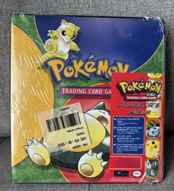 Pokemon Ring Binder Vintage 1999 Official Wizards of the Coast NM + checklist - Image 1