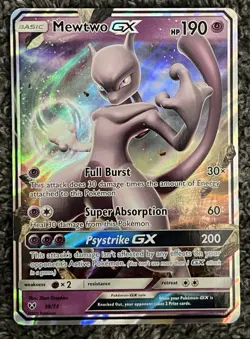 Pokemon TCG Shining Legends #39/73 Mewtwo GX - Image 1